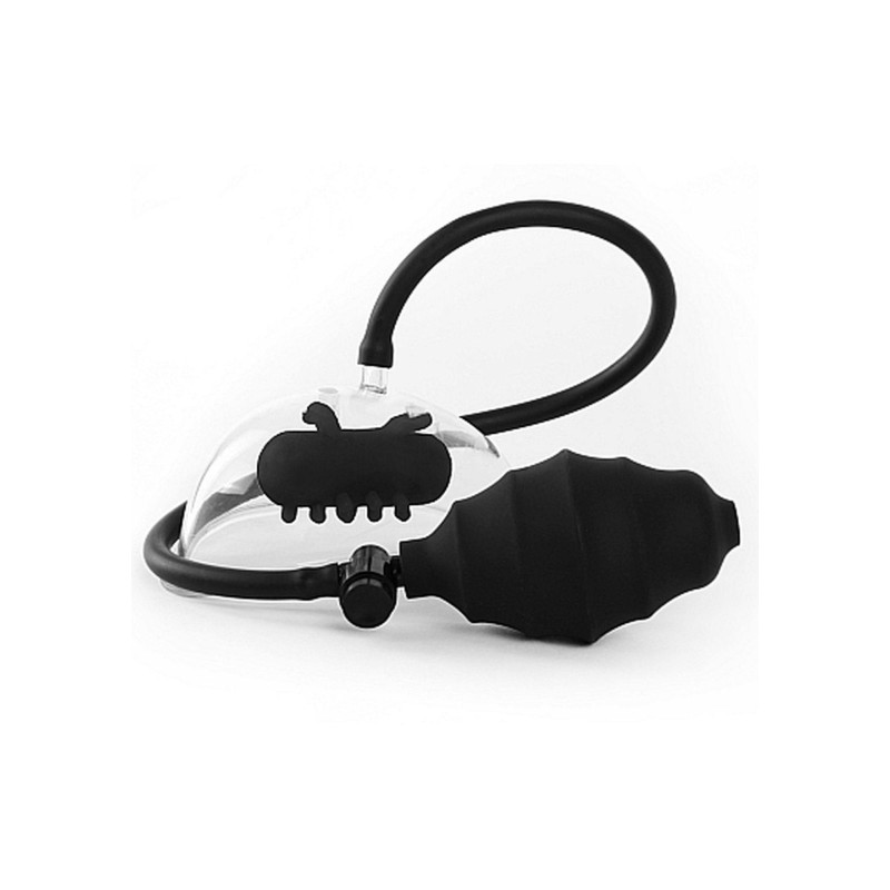 Vibrating Pussy Pump - Black